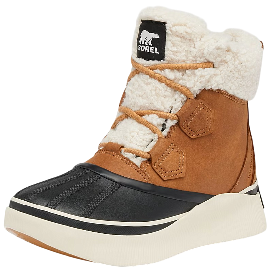 Ботинки женские Sorel Out N About IV Chillz Wp Taffy/ Black - Фото 9 большая