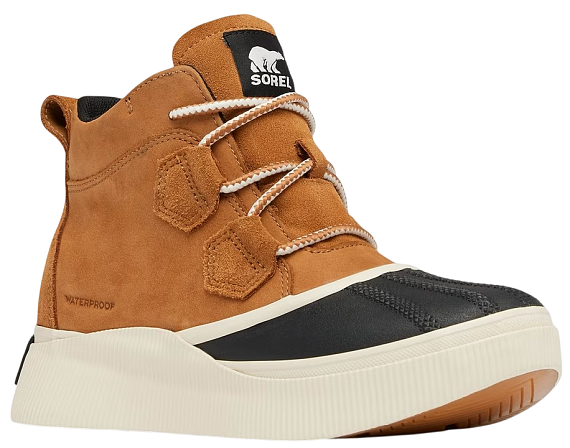 Ботинки женские Sorel Out N About IV Classic Wp Taffy/ Black - Фото 6 большая