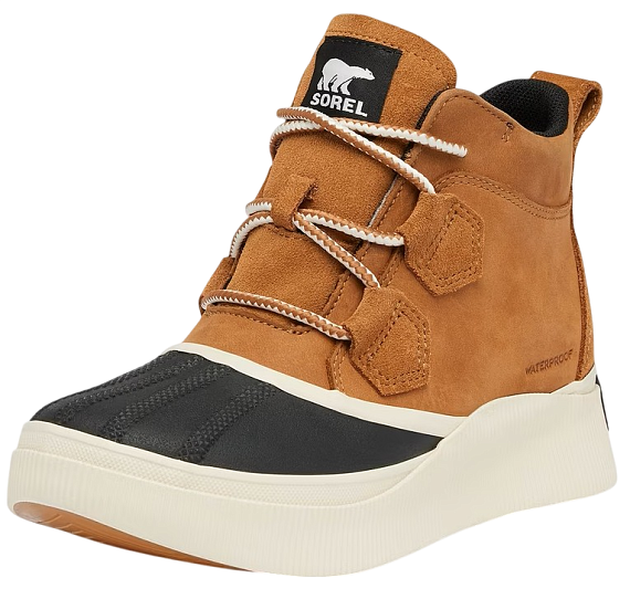 Ботинки женские Sorel Out N About IV Classic Wp Taffy/ Black - Фото 7 большая