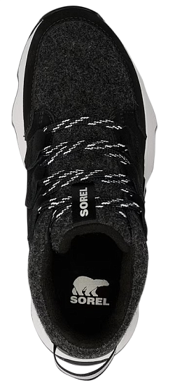 Ботинки женские Sorel Kinetic Impact Caribou Plus Wp Black/ Sea Salt - Фото 5 большая