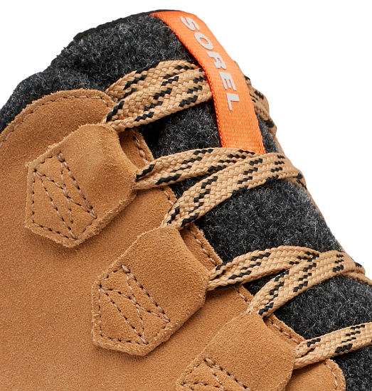 Ботинки женские Sorel Kinetic Impact Caribou Plus Wp Tawny Buff/ Black - Фото 2 большая