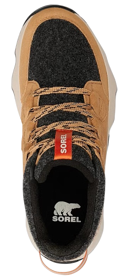 Ботинки женские Sorel Kinetic Impact Caribou Plus Wp Tawny Buff/ Black - Фото 6 большая
