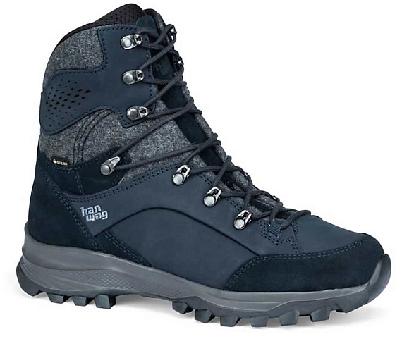 Ботинки женские Hanwag Banks Winter Lady Gtx Navy/Asphalt - Фото 3 большая