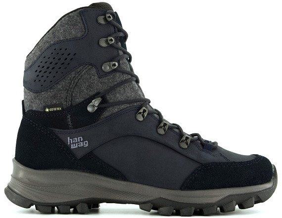 Ботинки женские Hanwag Banks Winter Lady Gtx Navy/Asphalt - Фото 1 большая