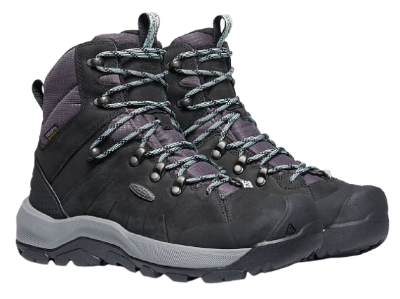 Ботинки женские Keen Revel IV Mid Polar Black/HarborGray - Фото 3 большая