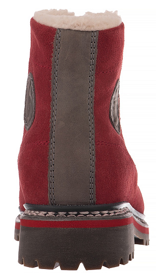 Ботинки женские Ventesima Strada Parkour Red Suede - Фото 4 большая