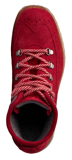 Ботинки женские Ventesima Strada Vip Red Suede - Фото 3 большая
