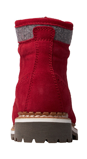 Ботинки женские Ventesima Strada Vip Red Suede - Фото 4 большая
