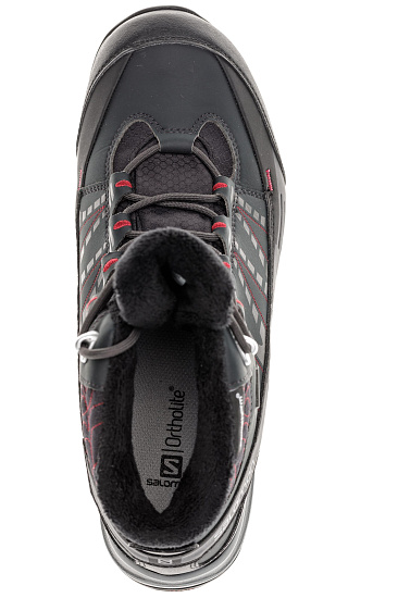 Ботинки женские Salomon Kaina CS WP 2 Phantom/Black/Beet Red - Фото 4 большая