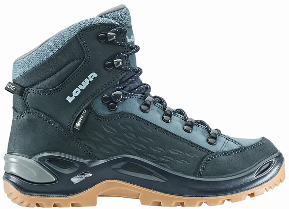 Ботинки женские Lowa Renegade Warm Gtx Mid Navy/Ice Blue - Фото 1 большая