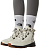 Ботинки женские The North Face Thermaball Lace Up Luxe WP Gardenia White/Tnf Black - Фото 2 малая