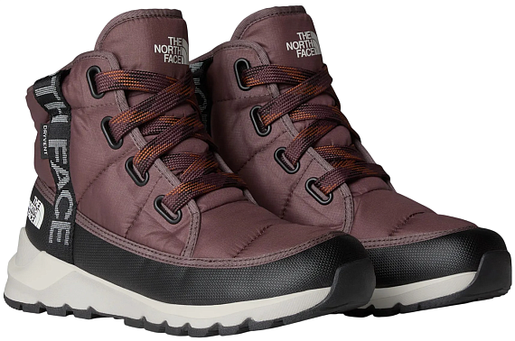 Ботинки женские The North Face Thermaball Lace Up Luxe WP Tawny Quartz/Burnt Umber - Фото 5 большая