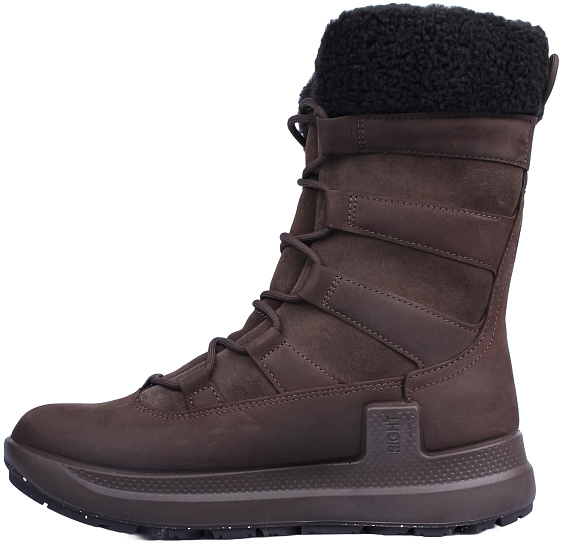 Ботинки женские Ecco Solice Brown - Фото 2 большая