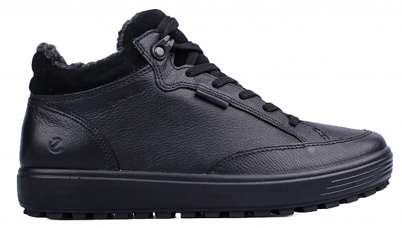 Ботинки женские Ecco Soft 7 Tred Black - Фото 1 большая