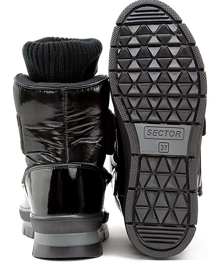 Ботинки женские Jog Dog Terren DR Zaffiro Flash Black - Фото 4 большая
