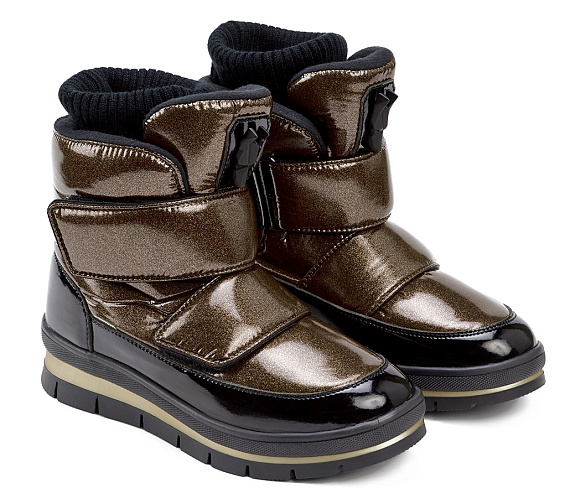 Ботинки женские Jog Dog Terren DR Zaffiro Ghost Black/Bronze - Фото 2 большая
