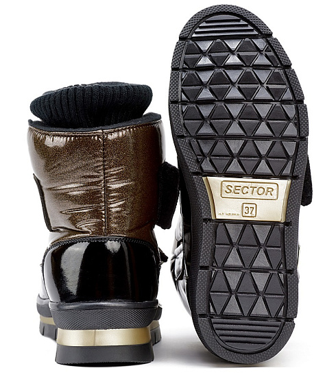 Ботинки женские Jog Dog Terren DR Zaffiro Ghost Black/Bronze - Фото 4 большая