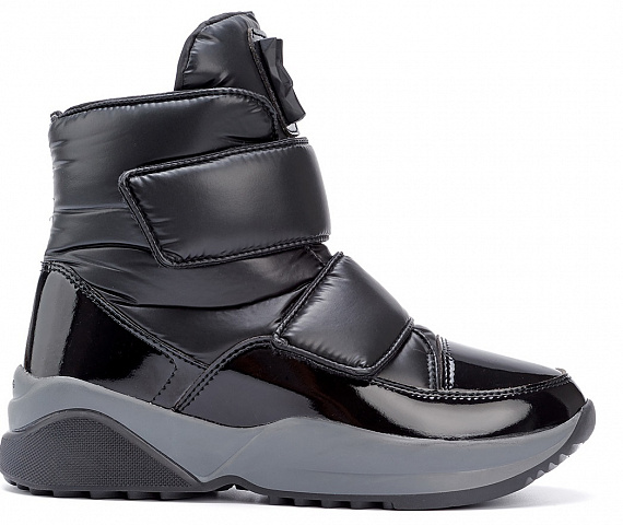 Ботинки женские Jog Dog Algea DR Zaffiro Black - Фото 1 большая