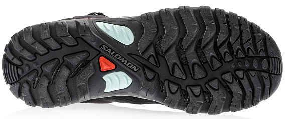 Ботинки женские Salomon Shelter CS WP Black/Black/Eggshell Blue - Фото 2 большая