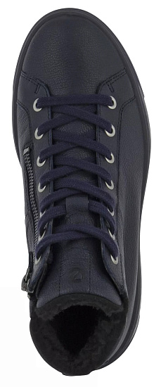 Ботинки женские Ecco Street Tray Navy - Фото 6 большая