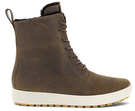 Ботинки женские Ecco Soft 7 Tred Brown - Фото 2 большая