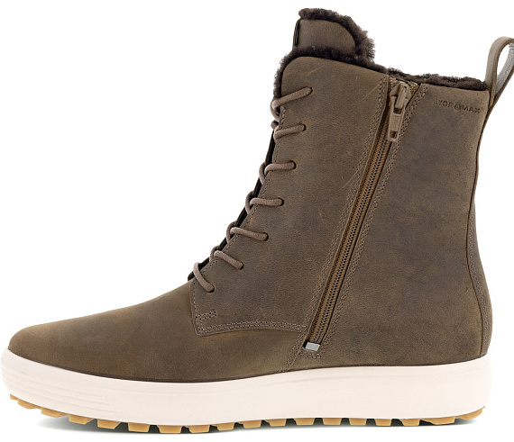 Ботинки женские Ecco Soft 7 Tred Brown - Фото 3 большая
