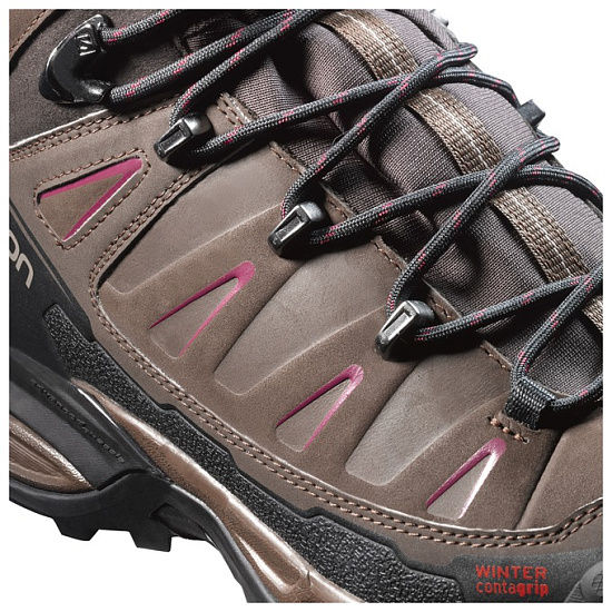 Ботинки женские Salomon X Ultra Winter CS WP Brown - Фото 6 большая