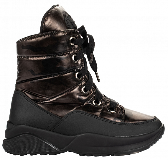 Ботинки женские Jog Dog Fortuna Ecostep Design Black Pewter - Фото 1 большая