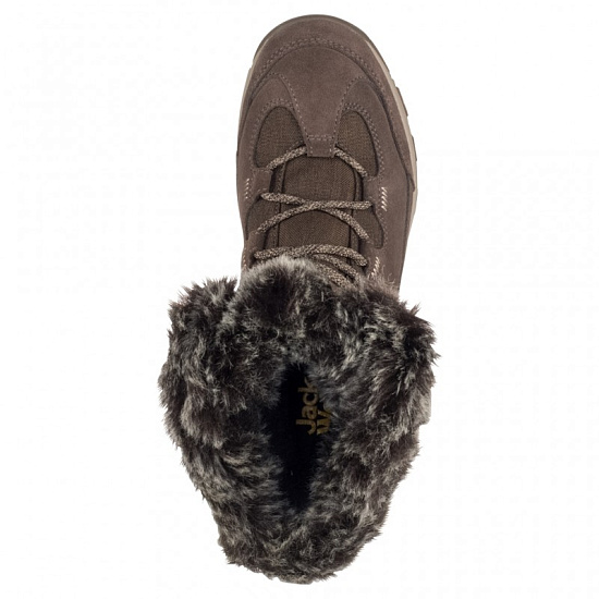 Ботинки женские Jack Wolfskin Glacier Bay Texapore High Mocca / Beige - Фото 6 большая