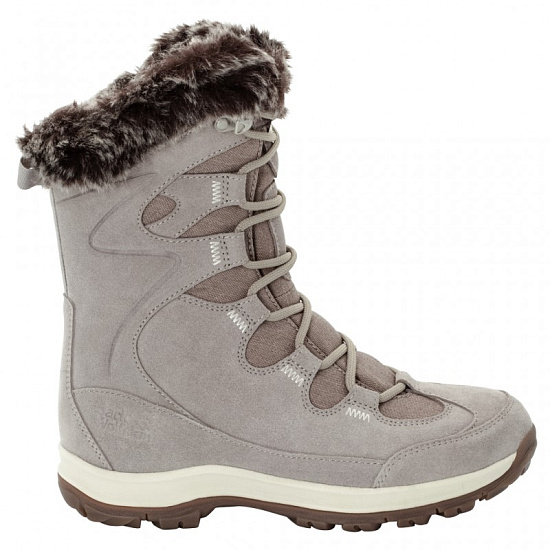 Ботинки женские Jack Wolfskin Glacier Bay Texapore High Light Grey / Champagne - Фото 2 большая