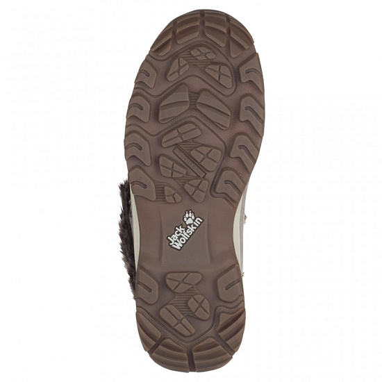 Ботинки женские Jack Wolfskin Glacier Bay Texapore High Light Grey / Champagne - Фото 5 большая