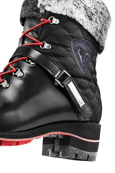 Ботинки женские Rossignol 1907 Megeve Shiny Black - Фото 4 большая