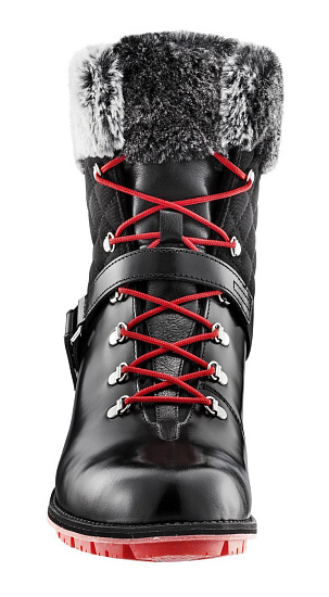 Ботинки женские Rossignol 1907 Megeve Shiny Black - Фото 6 большая