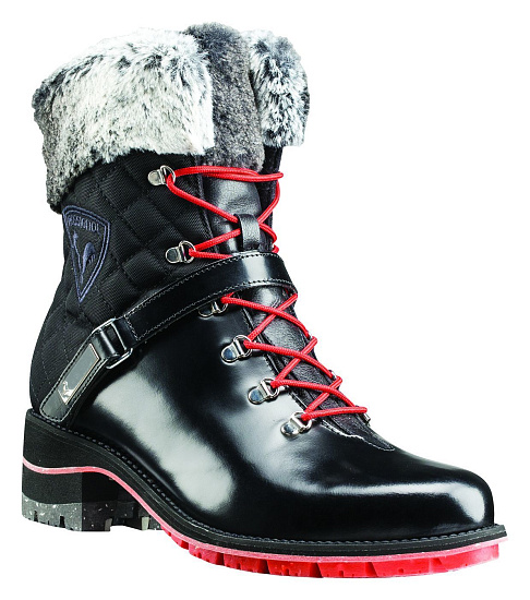 Ботинки женские Rossignol 1907 Megeve Shiny Black - Фото 8 большая