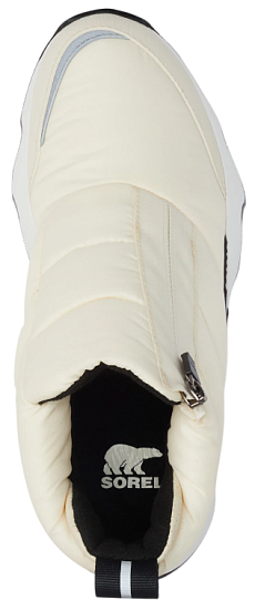 Cапоги женские Sorel Kinetic Impact Puffy Zip Wp Chalk/Black - Фото 5 большая