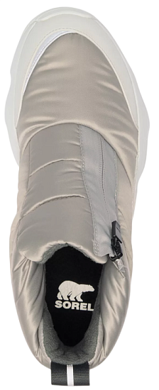 Cапоги женские Sorel Kinetic Impact Puffy Zip Wp Chrome Grey/Moonstone - Фото 5 большая