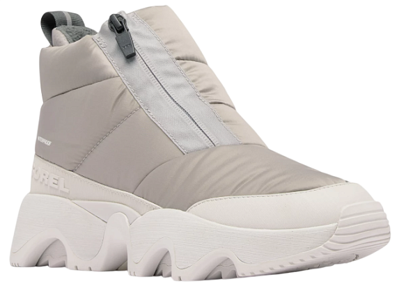 Cапоги женские Sorel Kinetic Impact Puffy Zip Wp Chrome Grey/Moonstone - Фото 7 большая