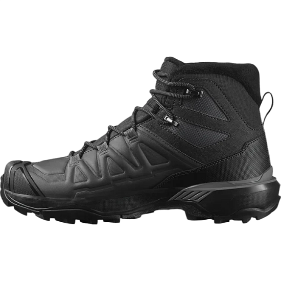 Ботинки женские Salomon X Ultra Snowpilot WP Black/Asphalt/Castlerock - Фото 4 большая
