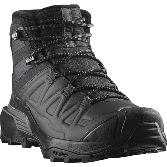 Ботинки женские Salomon X Ultra Snowpilot WP Black/Asphalt/Castlerock - Фото 6 большая