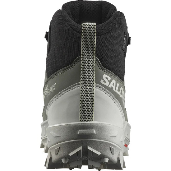 Ботинки женские Salomon Crosstrak WP Agave Green/Black/Canary Green - Фото 8 большая