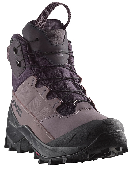 Ботинки женские Salomon Crosstrak Powder WP Nine Iron/Shark - Фото 5 большая