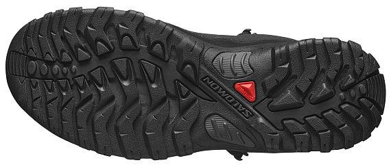 Ботинки женские Salomon Shelter WP Black/Nine Iron - Фото 6 большая