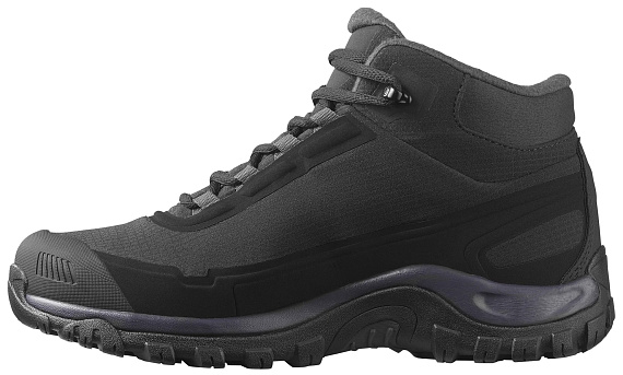 Ботинки женские Salomon Shelter WP Black/Nine Iron - Фото 3 большая