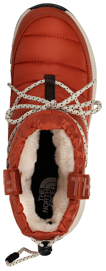 Ботинки женские The North Face Thermoball Lace III Burnt Ochre/TNF Black - Фото 2 большая