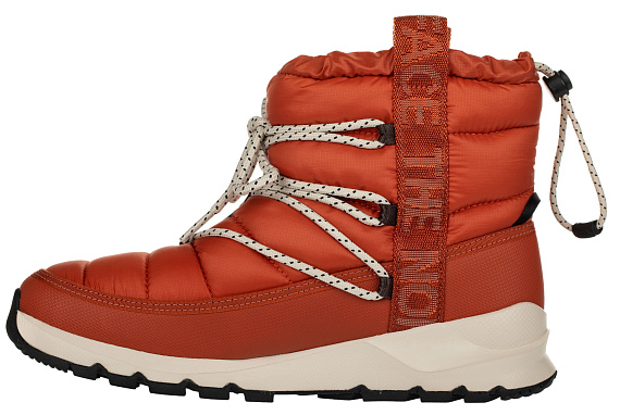 Ботинки женские The North Face Thermoball Lace III Burnt Ochre/TNF Black - Фото 5 большая
