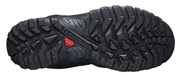 Ботинки женские Salomon Shelter CSWP Bk/Ebony/Winetas - Фото 3 большая