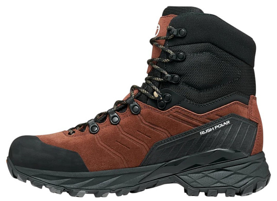 Ботинки Scarpa Rush Polar Gtx Russet Brown - Фото 4 большая