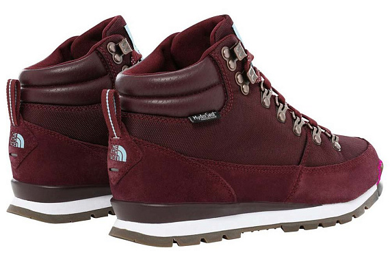 Ботинки женские The North Face Back-To-Berkeley Redux Deep Garnet Red/Stratosphere Blue - Фото 3 большая