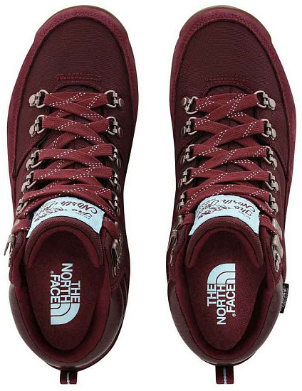 Ботинки женские The North Face Back-To-Berkeley Redux Deep Garnet Red/Stratosphere Blue - Фото 4 большая