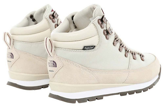 Ботинки женские The North Face Back-To-Berkeley Redux Vintage White/Deep Garnet Red - Фото 3 большая